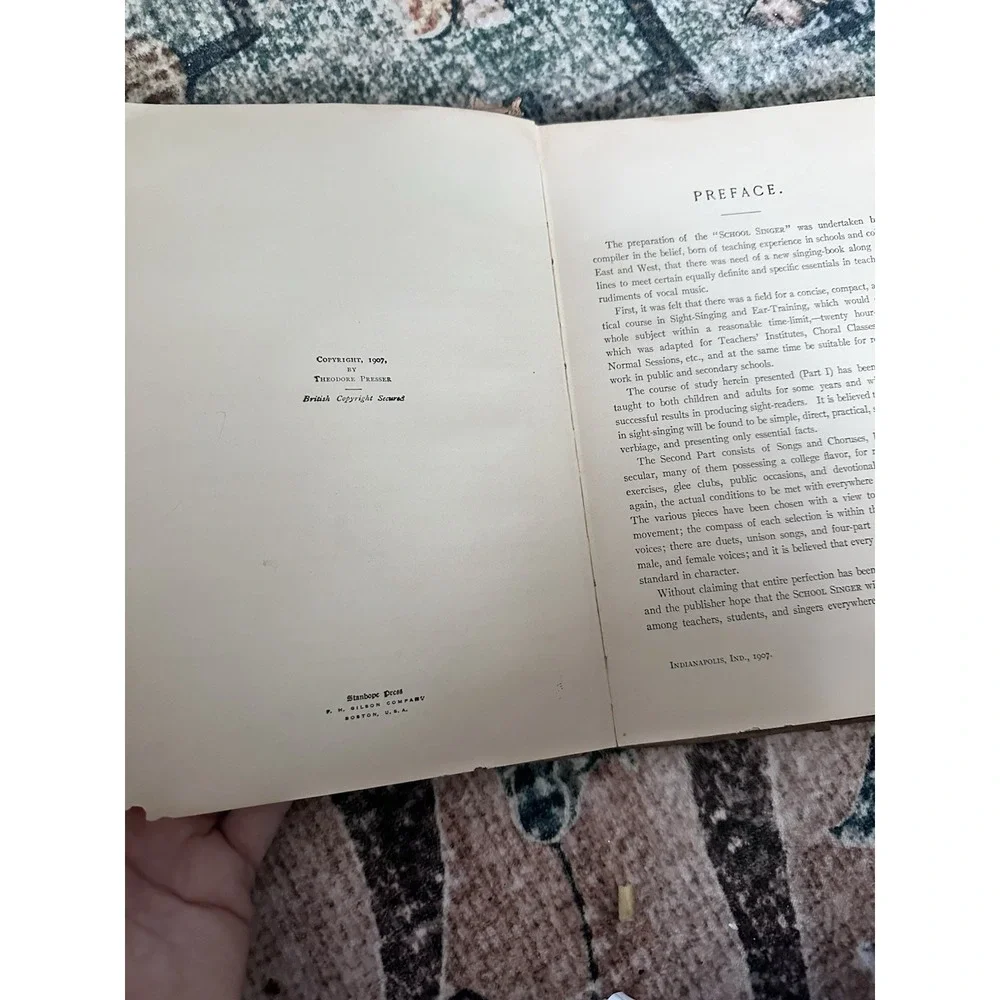 The‎ School Singer: A Manual of Practical Sight Singing by Frederic Reddale 1907